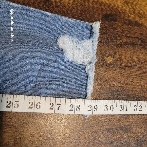 Madewell Jeans Size 27 Skinny 9" High Rise Tummy Control Ontario Wash H5789 - Picture 11 of 13